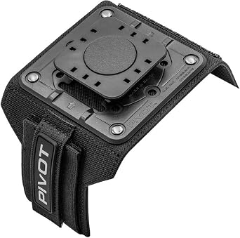 Pivot Leg Strap Pilot Kneeboard Mount Compatible with All Pivot Cases Universal Mounting System with Rotating Plate Aviation Flight Gear S/M & L/XL Included