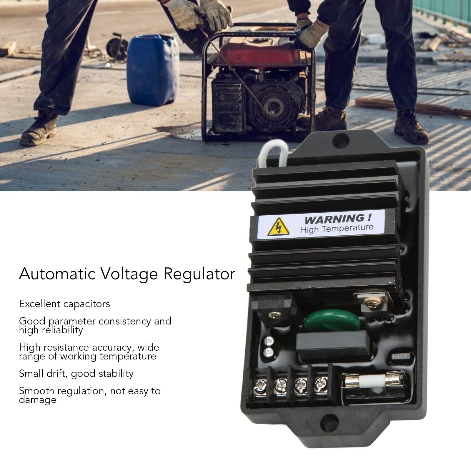 Regolatore di tensione automatica AVR Electric Brushless Generator Stabilizer 210-250V 20A