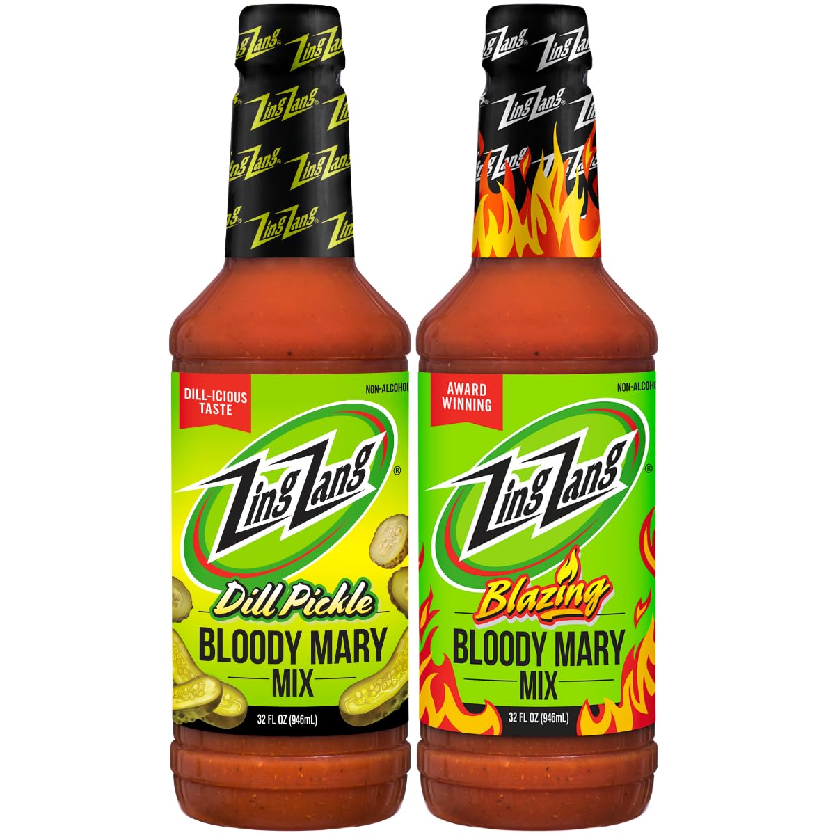 Amazon.com : Zing Zang Dill Pickle Bloody Mary Mix + Blazing