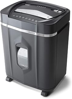 Aurora AU1210MA 12-Sheet Micro-Cut Shredder: High Security Paper, CD, Credit Card Shredding, 60-Min Run Time