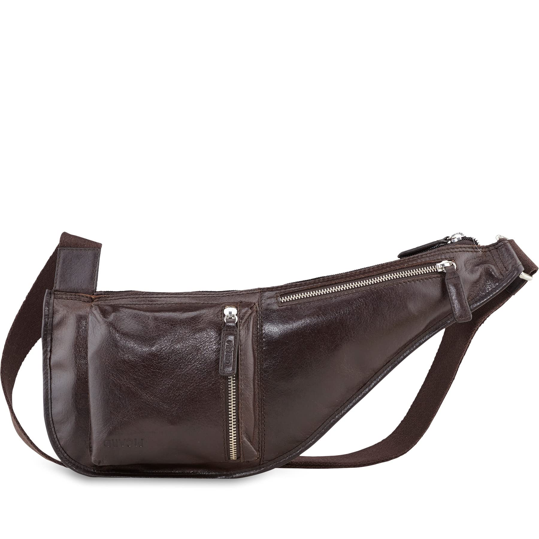Picard Buddy porte-documents homme en cuir marron chic