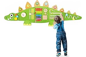 Interactive Sensory Wall Toy for Toddler Learning and Play