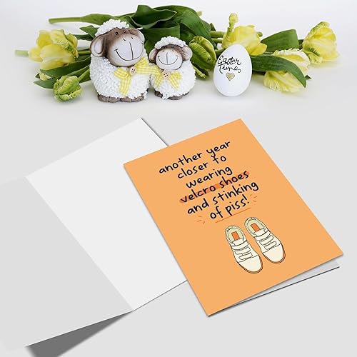 Miniatura 3 de Nchigedy Divertida tarjeta de cumpleaños para él y ella, tarjeta de cumpleaños humorística para mujeres y hombres, tarjeta de cumpleaños ingeniosa