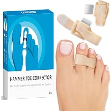2-Pack Hammer Toe Straightener Wraps for Women & Men,Adjustable Toe Splint