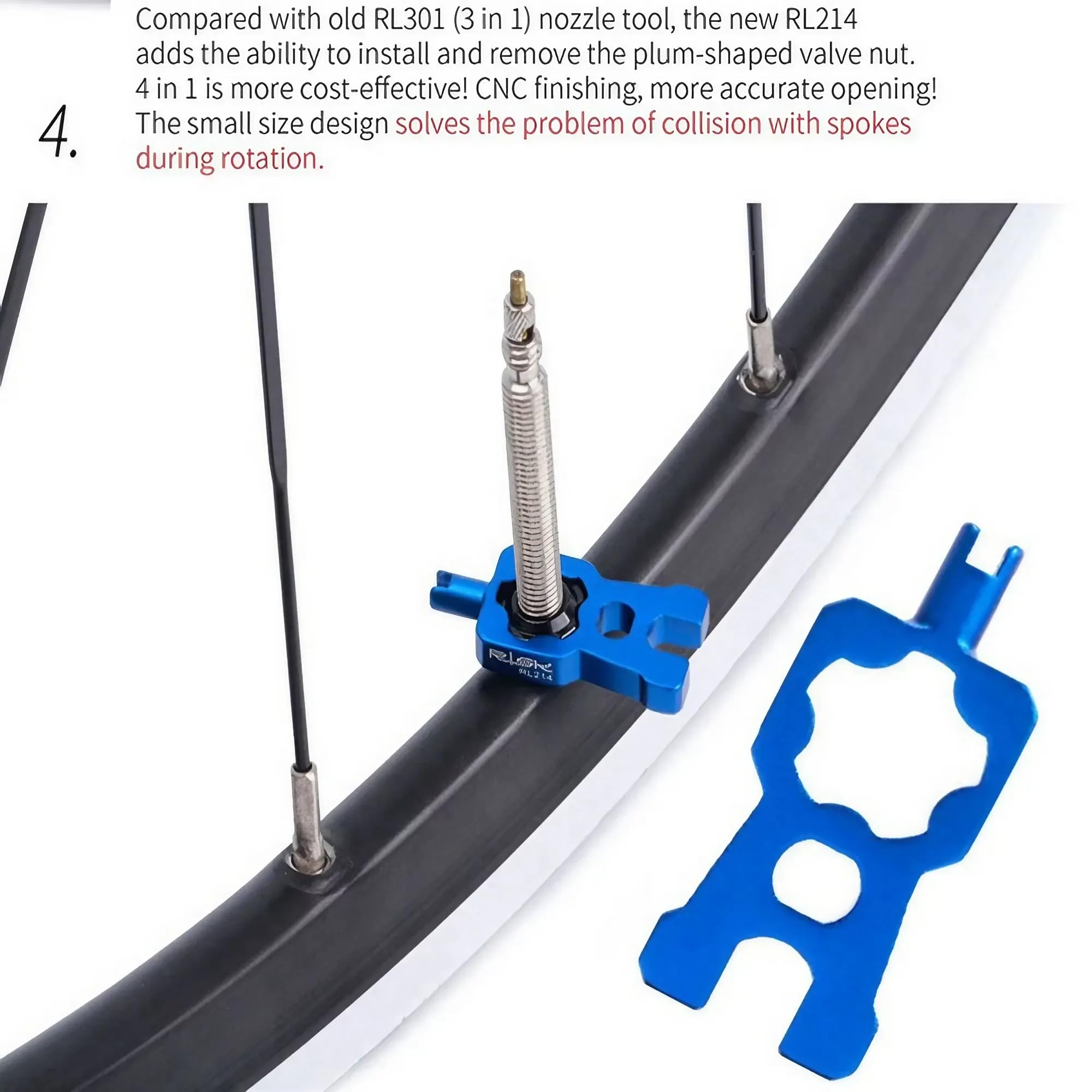 Valvola Tubeless Mtb Strumento Di Rimozione Del Nucleo Della Valvola