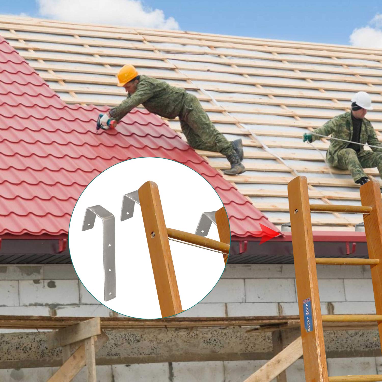 Stainless Steel Bunk Bed Ladder Hook, Brackets Industrial Hardware