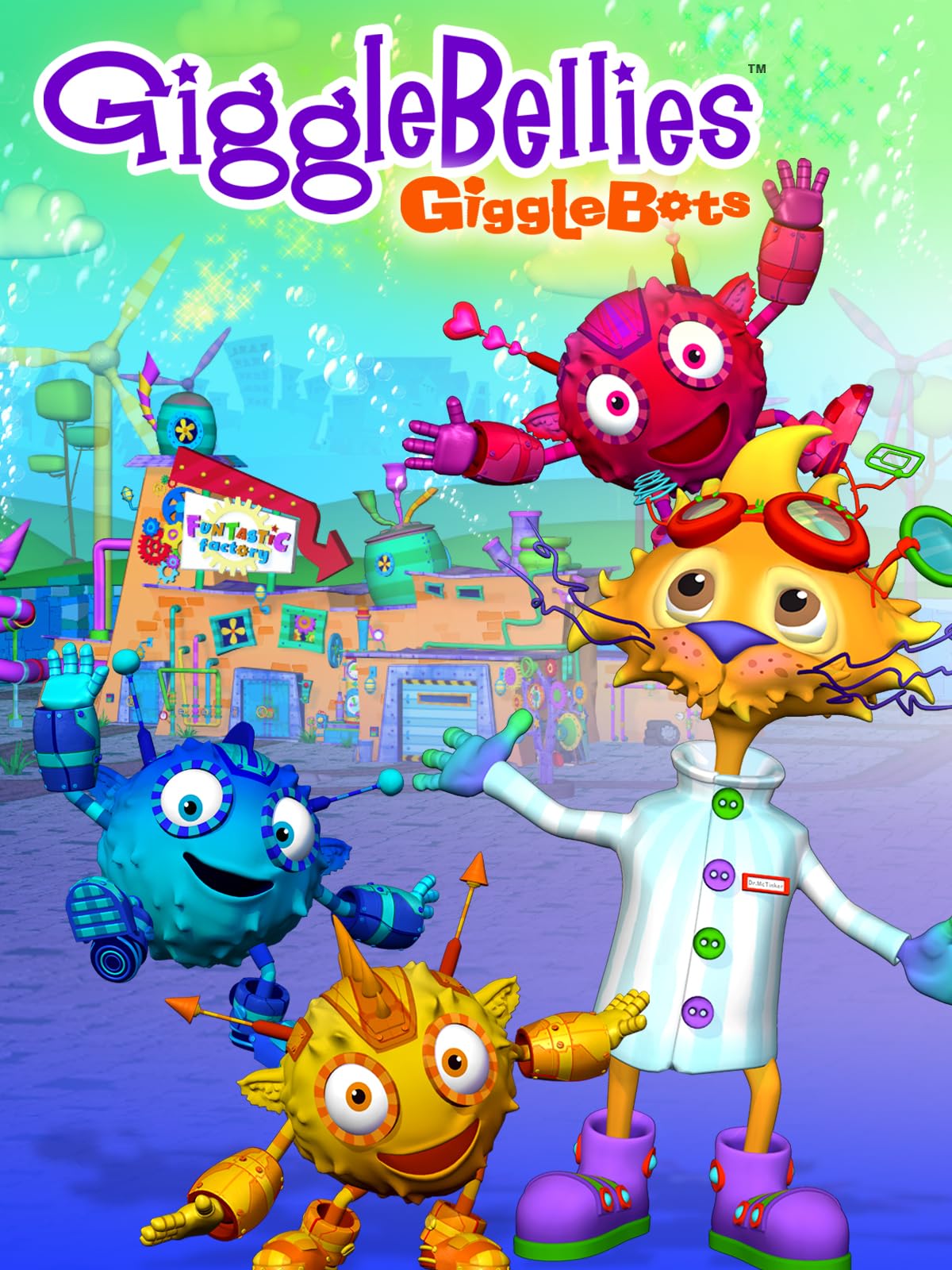 Learning with The GiggleBots: GiggleBellies