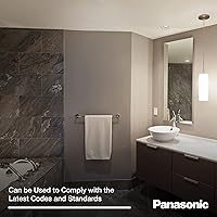 Vista 7 de Panasonic WhisperFit Ceiling Mount Bathroom Exhaust Fan with Humidity Sensor, 50-80-110 CFM, FV-0511VFC1