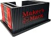 Makers Mark Wood Rack House Napkin Caddy