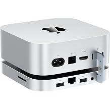 Mate Mini-B 80Gbps Mac mini M4 Dock & Stand, Up to 8TB NVMe SSD Expansion, PD3.0 Port, SD4.0 Card Reader, 2.5G LAN, 2*USB-A 5Gbps for Laptops/Desktop PC/Mini PC