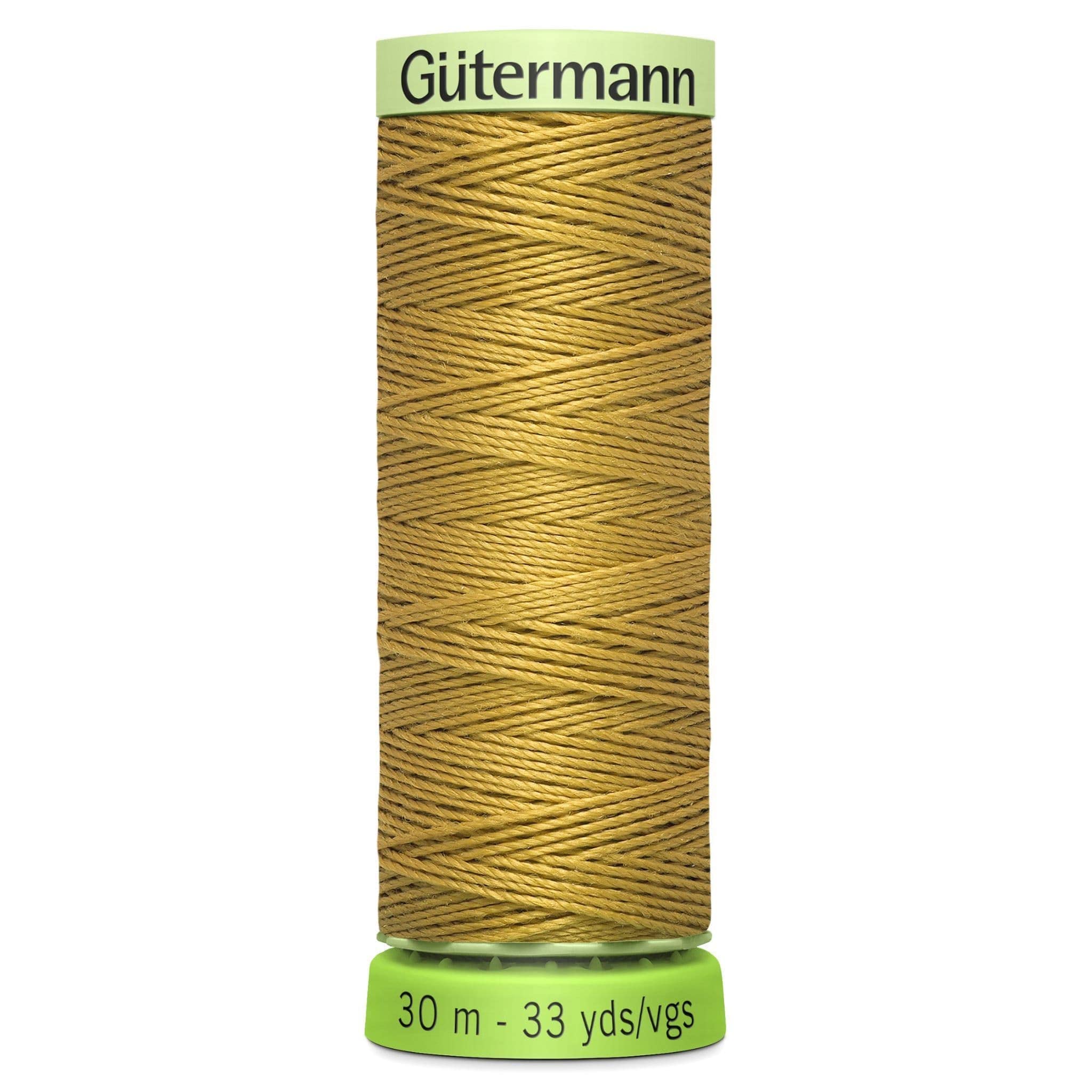 Gütermann Jeans Gold 723665 968 Gutermann Sew All 100% Recycled Top Stitch Thread 30Mtr
