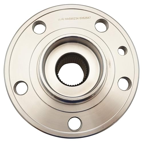 Vista 535 de TRQ Juego de 2 rodamientos de rueda trasera y conjunto de cubo con sensor ABS compatible con Ford Transit Connect 2014-2018