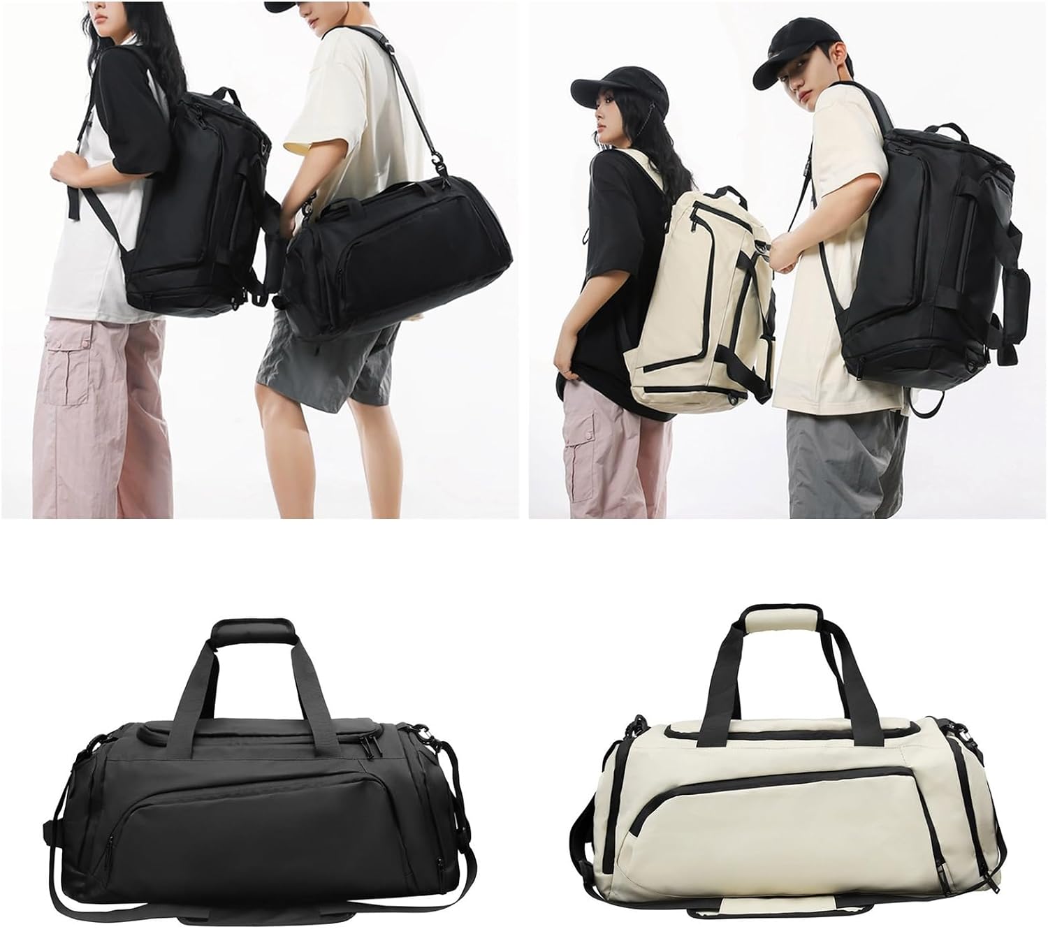 フィットネス-fitness袋 体操場バッグ トラヴェルバッグ 非公式ナップサック スポーツ-sportバッグ シュッチョウ鞄 ショルダー-shoulder袋 カレッジ容量 捩り