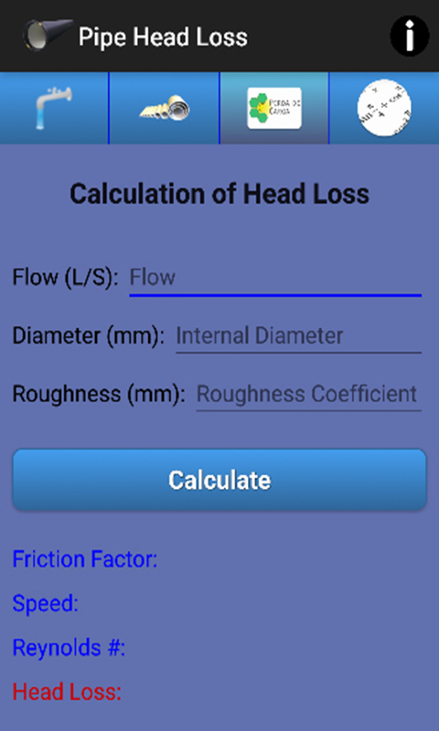 Pipe Head Loss - App on Amazon Appstore