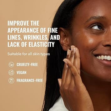 Good Molecules Gentle Retinol Cream 30ml/1oz - Night Cream With Retinol And Bakuchiol - Anti-Aging Skincare For Face Minimize Fine Lines, Wrinkles, Breakouts, Enlarged Pores, Hyperpigmentation