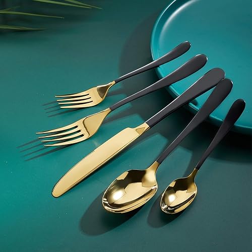 Miniatura 3 de HF Hoften - Juego de cubiertos (20 piezas, para 4 personas)