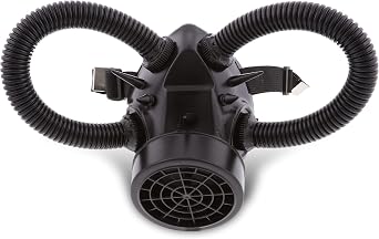 Gas Mask Costume - Novelty Steampunk With Mouth Respirator, Halloween Accessory for Parties