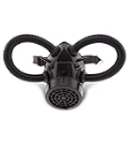 Attitude Studio Gas Mask Costume - Novelty Steampunk With Mouth Respirator, Halloween Accessory for Parties