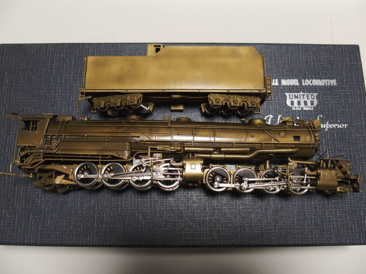 Amazon.co.jp: UNITED PACIFIC,fast,MAIL D&RGW L-131 2-8-8-2 未塗装 