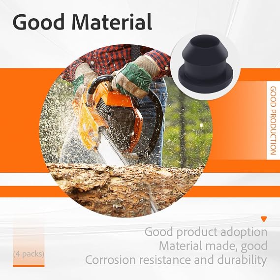 Fuel Line Tank Bushing Grommet Replacement Set, fits Husqvarna FS80, FS85, FC75 Off Road Motorcycle Motor Vehicle Accessories