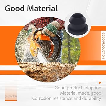 Fuel Line Tank Bushing Grommet Replacement Set, fits Husqvarna FS80, FS85, FC75 Off Road Motorcycle Motor Vehicle Accessories