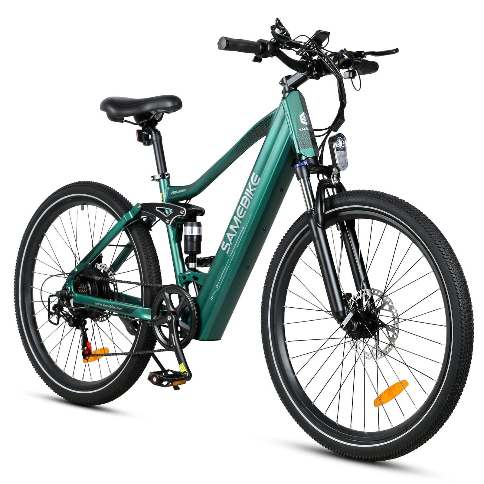 SAMEBIKE XD26-Ⅱ Bicicleta Eléctrica 26 Pulgadas 250W Motor 25km/h Electric Mountain Bike 100km autonomía Bicicleta montaña Adulto 48V 14AH Batería IP54 Impermeable eBike para Commuting