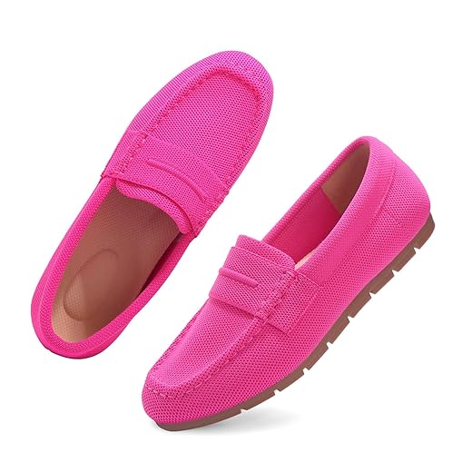 Vespiero Loafers for Women Comfortable Slip on Work Flats Shoes Womens Dressy Casual Walking Shoes