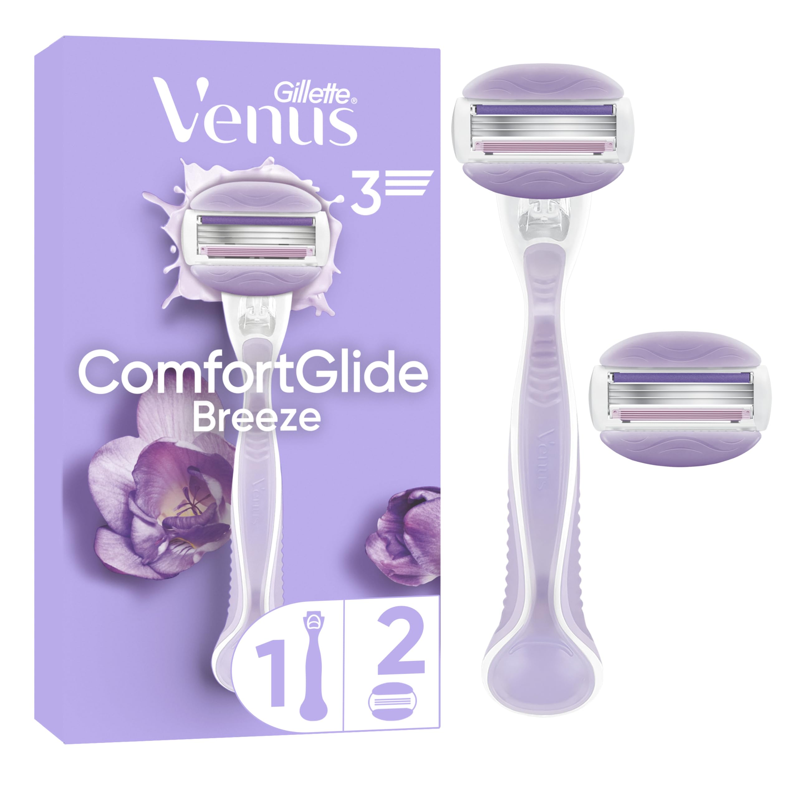Gillette VenusBreeze women's razor, 1 count