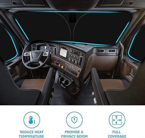 Vista 406 de Proadsy Parasol para parabrisas para BMW X1 F48 2016-2022 de 4 capas plegable, protector de parasol frontal que bloquea los rayos UV y mantiene