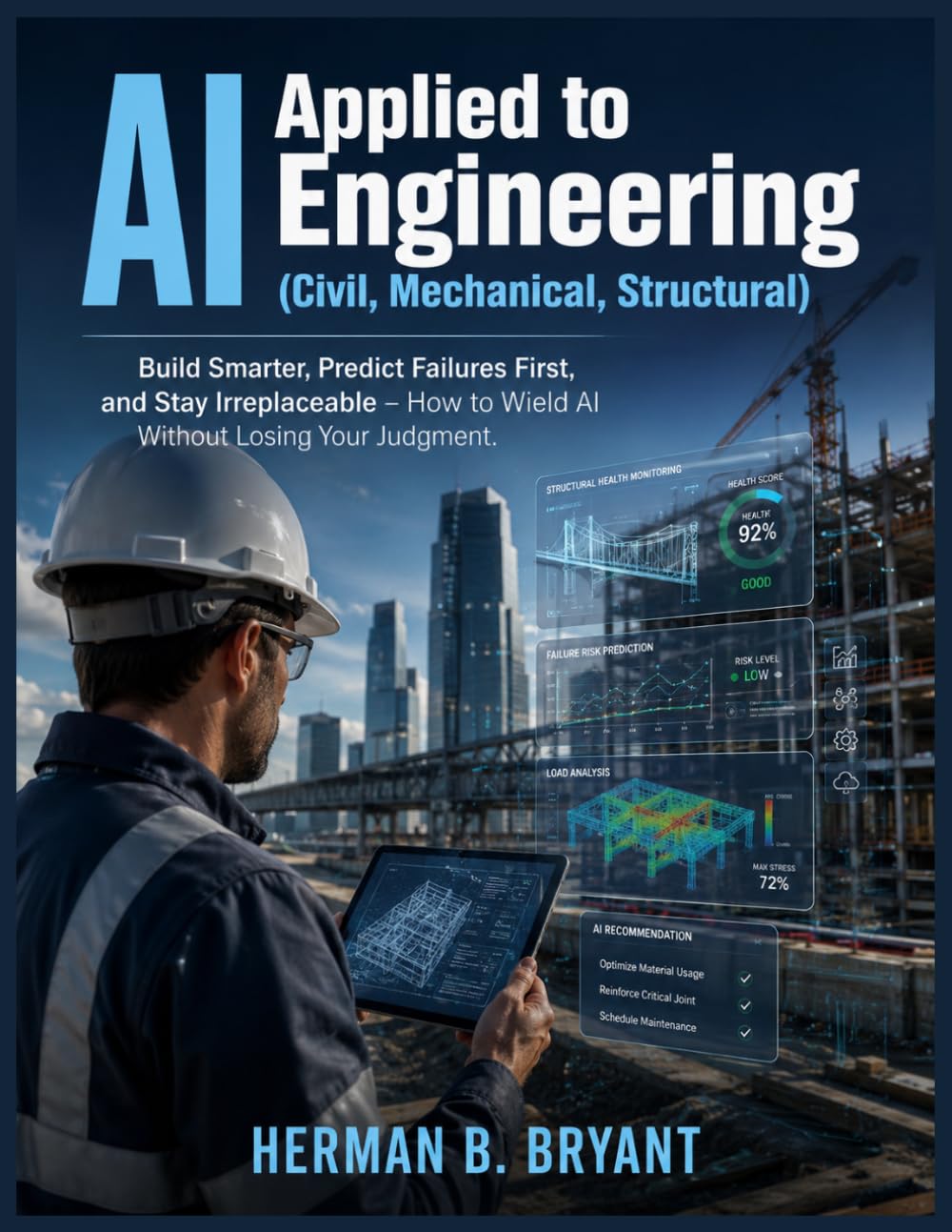 AI Applied to Engineering (Civil, Mechanical, Structural): Build Smarter, Predict Failures First, and Stay Irreplaceable – How to Wield AI Without Losing Your Judgment
