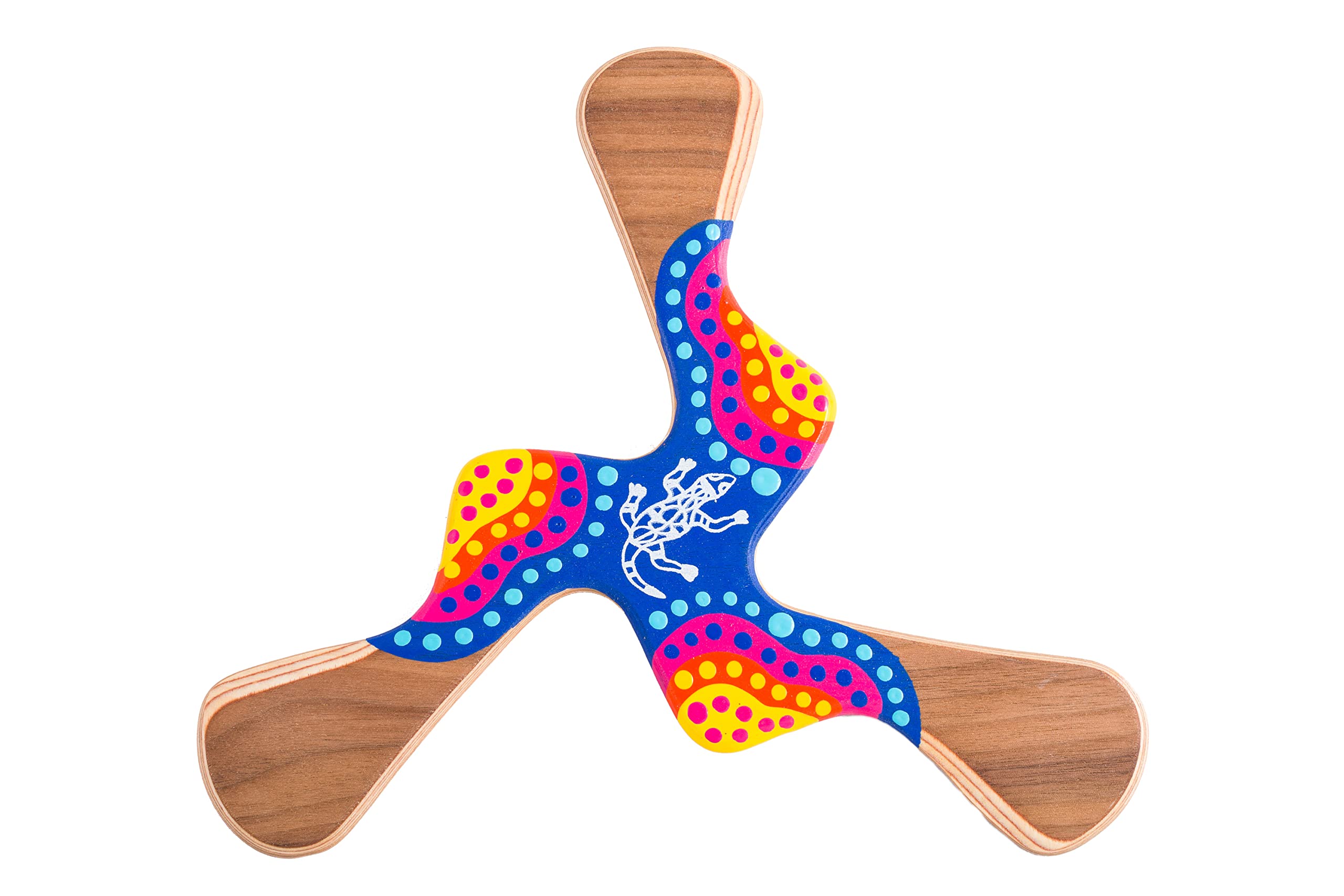 Boomerang en bois le Kadina avec finitions soignées et vol précis