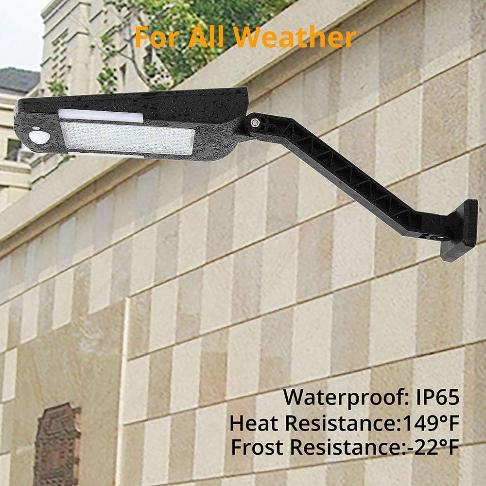 Greatest Product Solar Lights Outdoor, KUFUNG 48 Led Lamp, Wireless Waterproof Solar Flood Light, Security Motion Sensor Light Outdoor Luces Solares for Deck, Fence, Patio, Front Door, Gutter, Yard, Shed, Path(4 Pack) One-Day Sale: Up to 80% Off Solar Lights Outdoor, KUFUNG 48 Led Lamp, Wireless Waterproof Solar Flood Light, Security Motion Sensor Light Outdoor Luces Solares for Deck, Fence, Patio, Front Door, Gutter, Yard, Shed, Path(4 Pack)