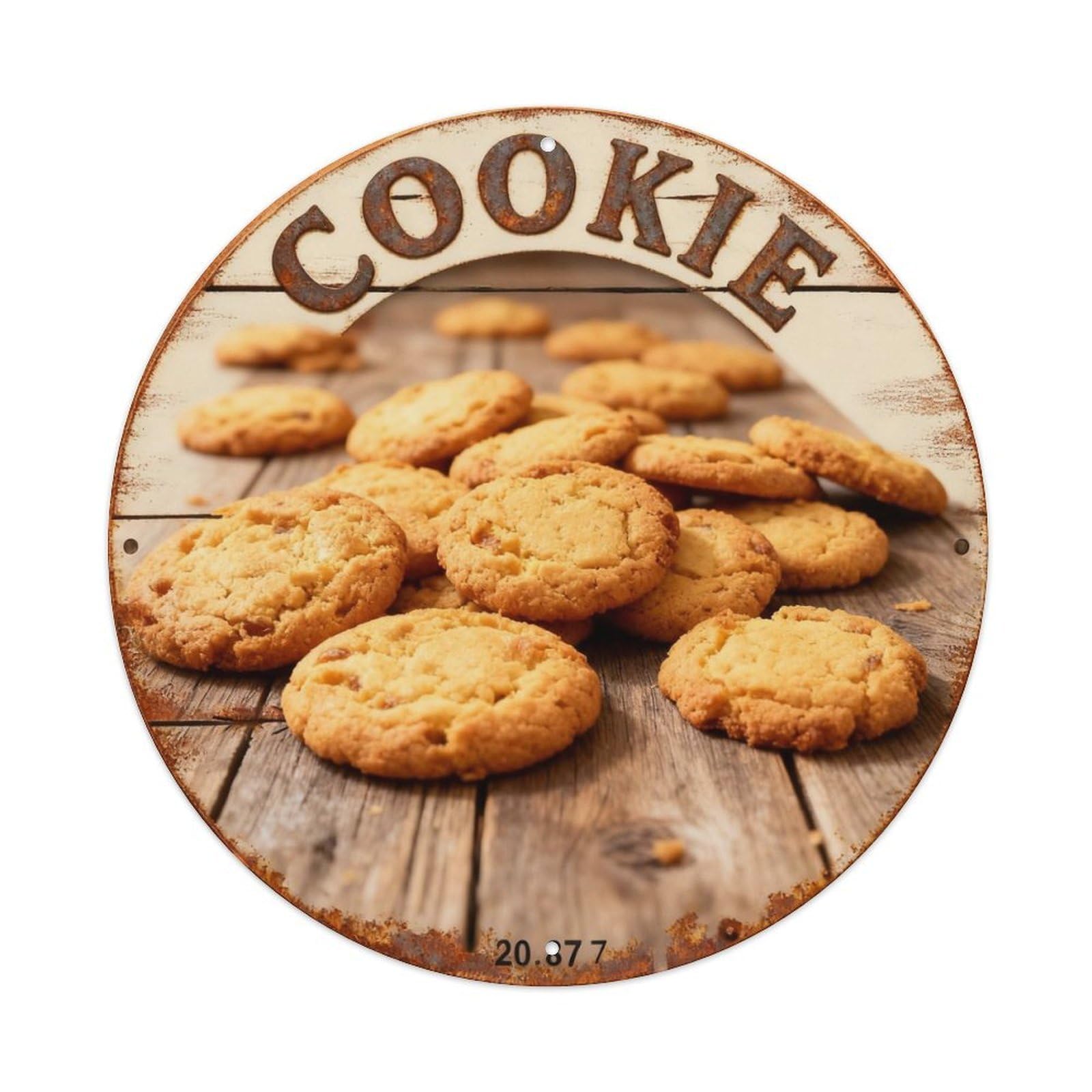 Cookie Sign Metal Tin Sign Plaque