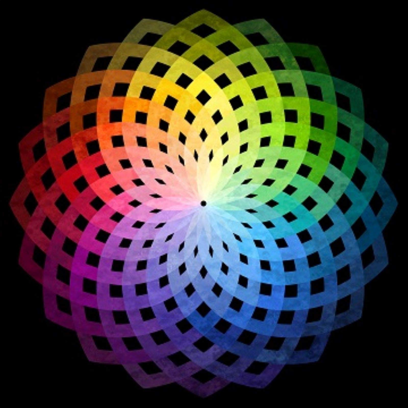 Northcott Kaleidoscope/Fractured Light DP24110 99 Kaleidoscope Panel BTY