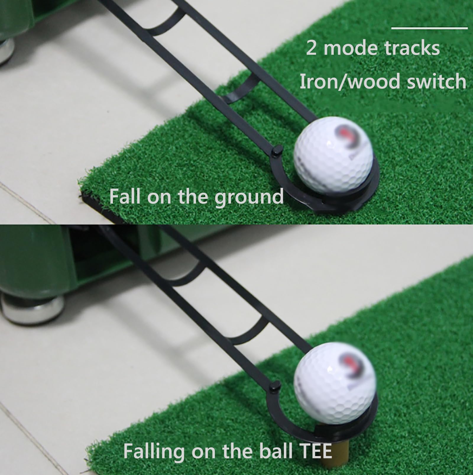 Golf Ball Dispenser Machine, Semi Automatic Powerless Golfs