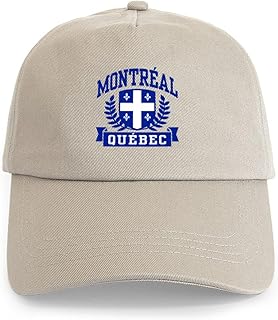 Montreal Quebec Cap Adjustable Baseball Cap