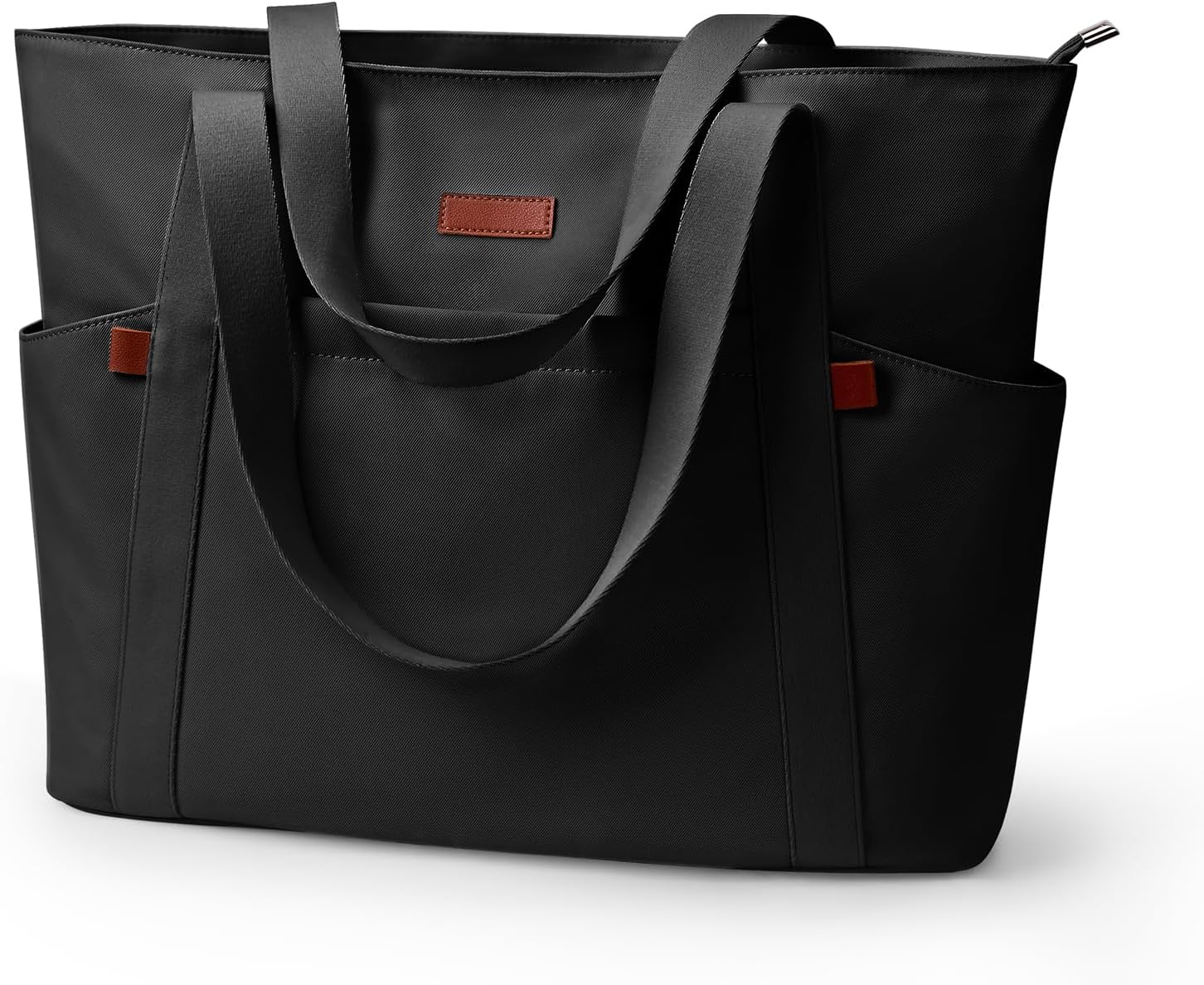 Handbags for Women Large Capacity Tote Bag with Zipper and Multi-Pockets Lightweigh...