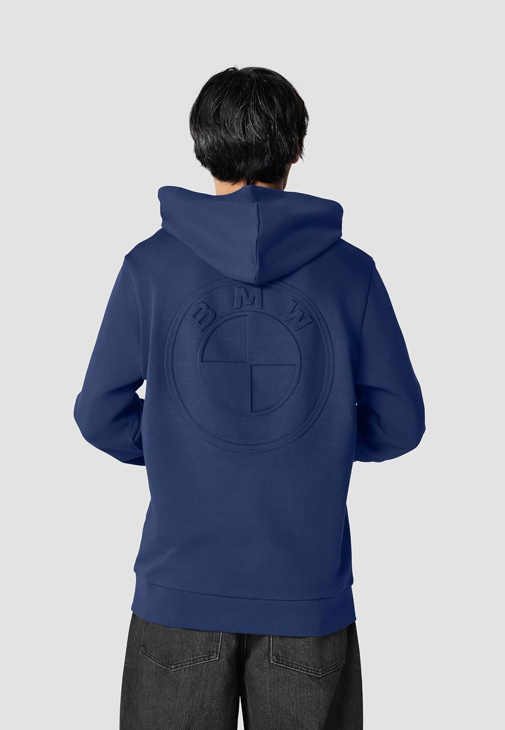 BMW Core Reverse Symbol Hoodie – 100% Organic Cotton Heavyweight Fabric, Unisex Fit, Chest & Back Logo - Image 2