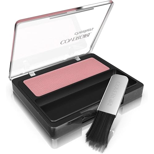 COVERGIRL Cheekers Blendable Powder Blush Rose Silk, .12 oz (packaging may vary), 1 Count