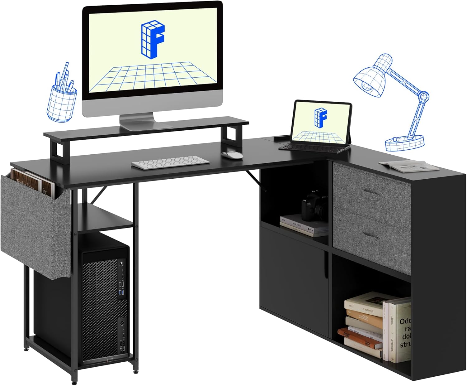 FLEXISPOT l字デスク ㍶デスク