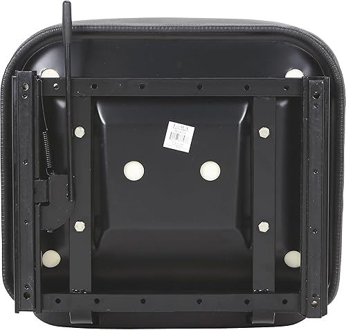 Miniatura 9 de K&M - Asiento de cubo acolchado universal, color negro, número de modelo 8030