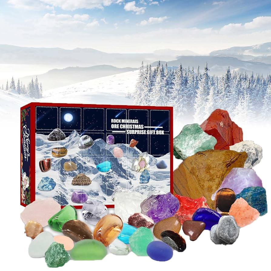 Amazon.co.jp: クリスマス鉱石アドベントカレンダー 2022