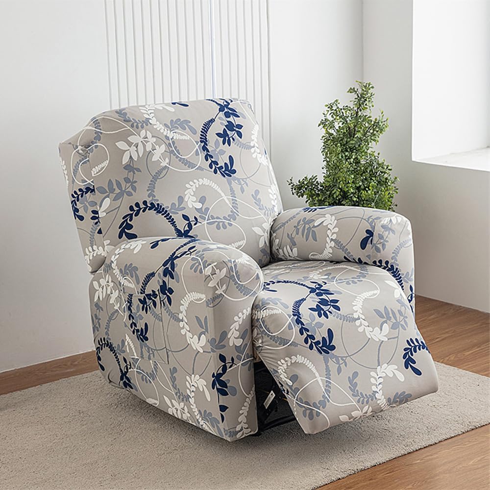 Armchair Protector Stretch Recliner Armchair Covers 4-piece Recliner Armchair Slipcovers, MGUI002