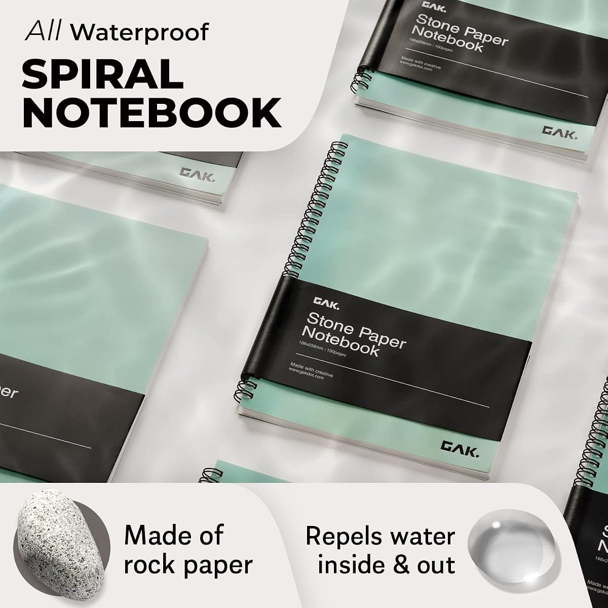 Eco-Friendly Stone Paper Notebook view 3