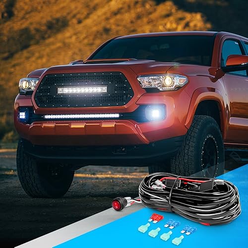 Miniatura 9 de Nilight - NI -WA 06 Kit de cableado de la barra de luz LED - 2 cables 12V Interruptor de encendido y apagado relé de potencia fusible para las luces