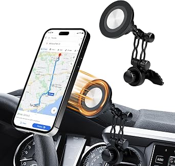 Karltys Magnetic Phone Mount for Toyota Tacoma 2016-2023, Vent-Mounted Base