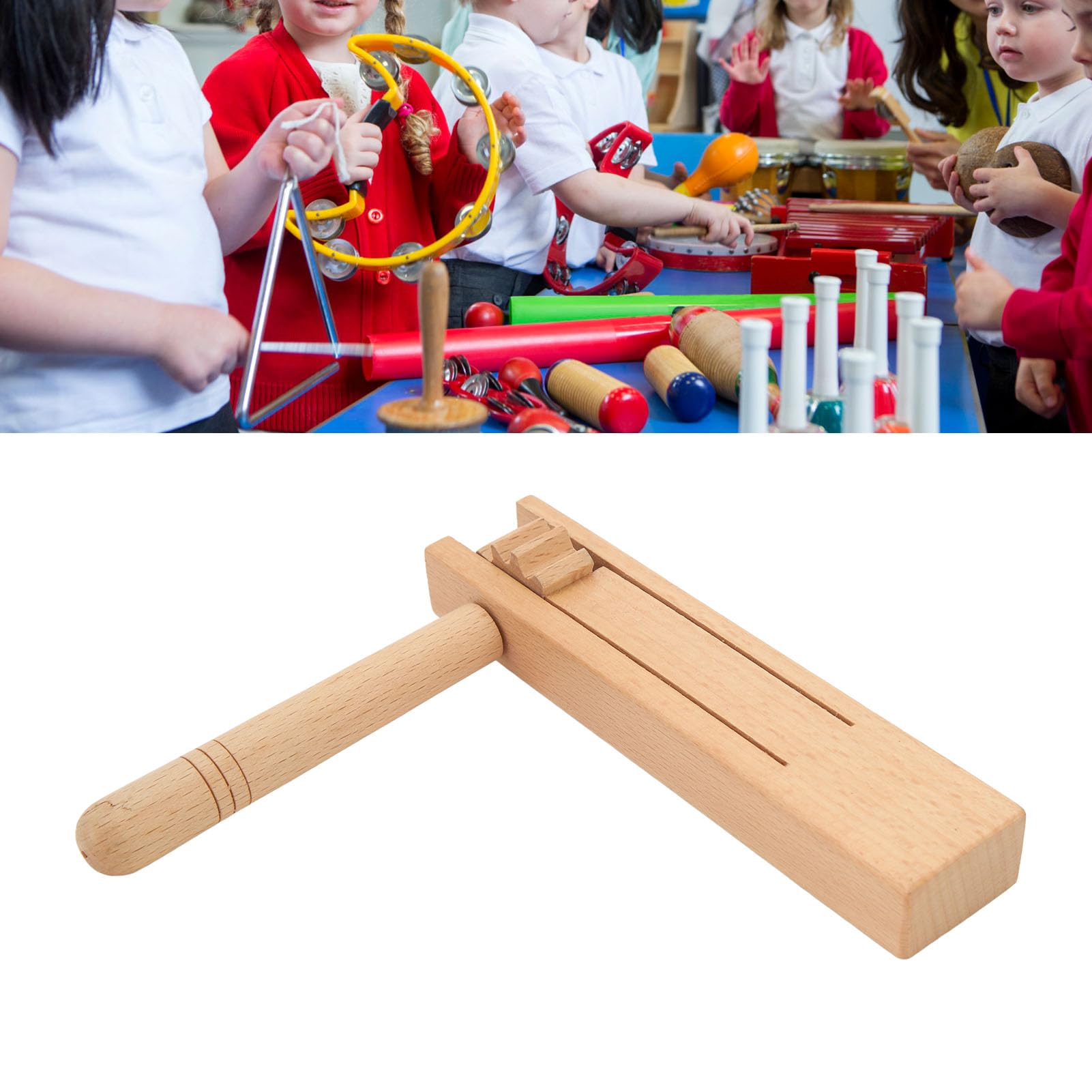 Traditional Football Rattle Football Rattle Clacker Smavles 2-Pack Wooden - Traditional Ratchet ...