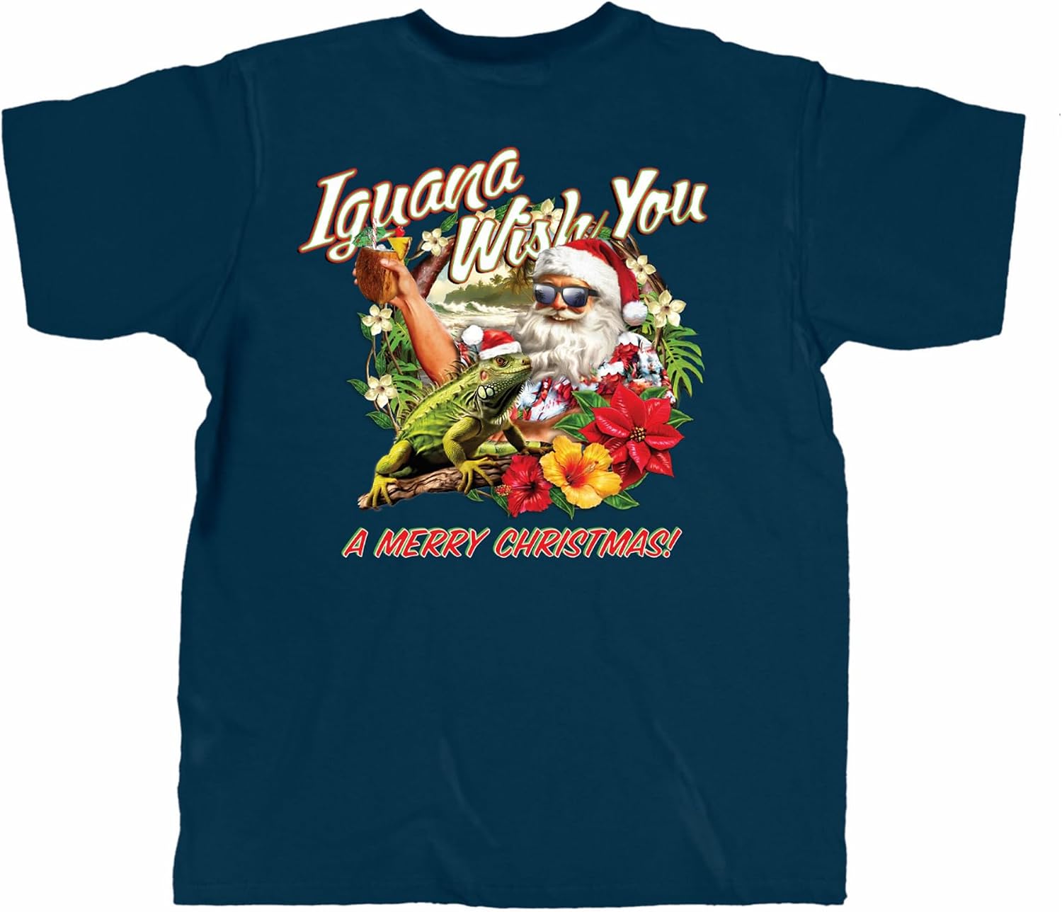 OLD GUYS RULE Men's Limited Edition Holiday T-Shirt - Funny Xmas Gift for Dad, Grandpa, Husband, Holiday Parties