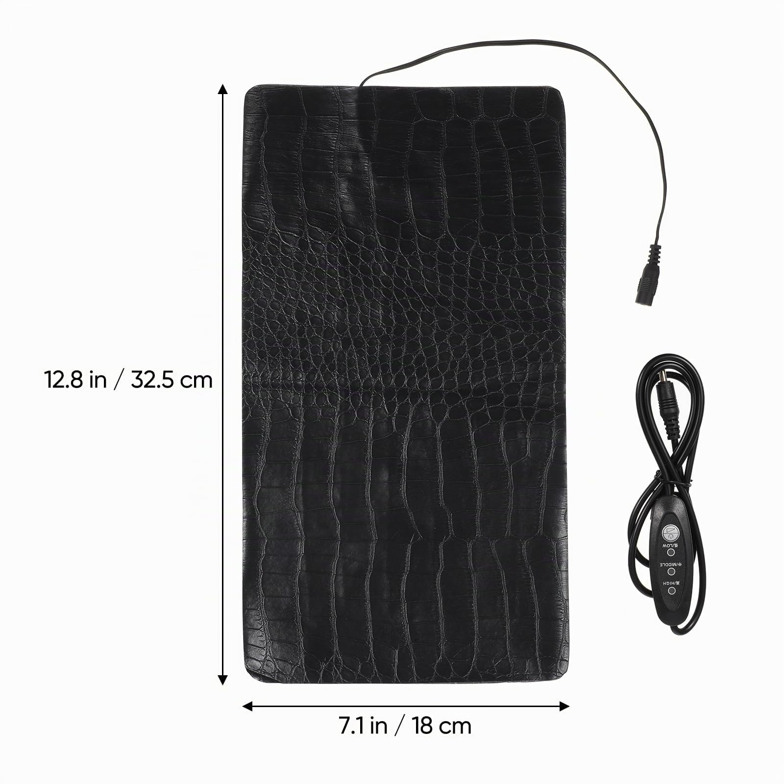Cuscino riscaldante per rettili – Cuscino riscaldante USB per animali domestici, impermeabile, a risparmio energetico, ideale per piccoli mammiferi e rettili, facile da lavare per un uso