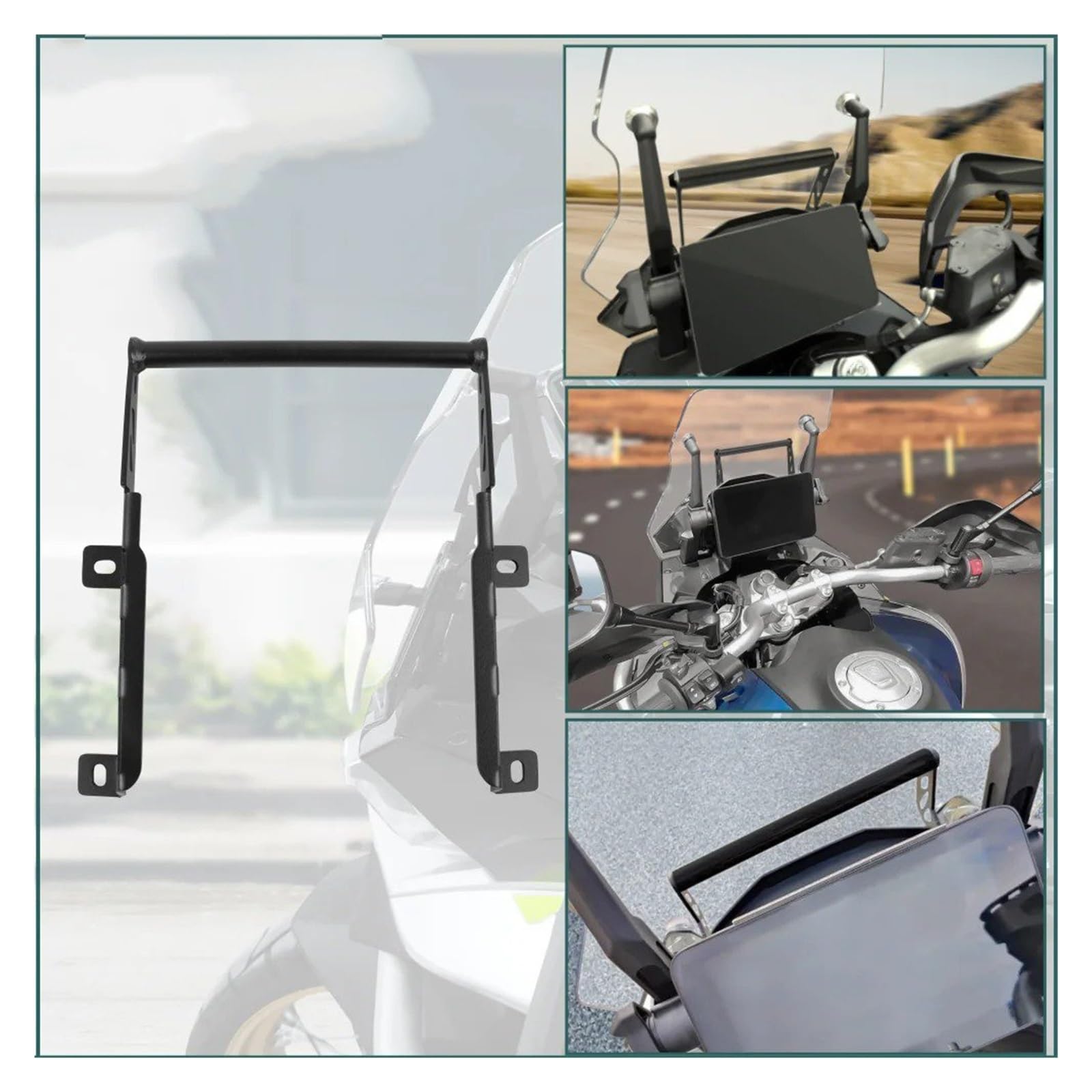 Soporte Teléfono para Cfmoto 800 para MT 800MT 2021 2022 Adaptador De Montaje para Motocicleta Soporte Soporte De Navegación GPS Soporte para Teléfono Móvil Soporte GPS